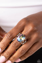 Load image into Gallery viewer, Paparazzi Accessories: Prismatically Pronged - Multi UV Shimmer Ring