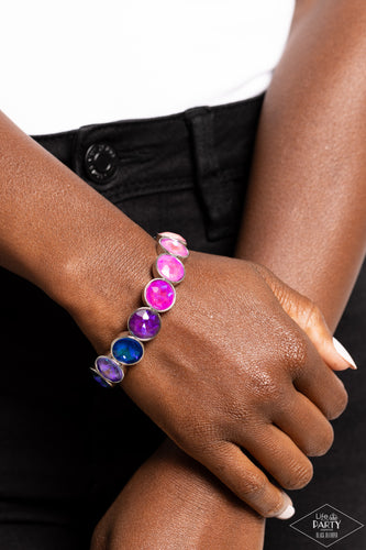 Paparazzi Accessories: Radiant on Repeat - Multi Bracelet - Life of the Party