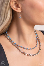 Load image into Gallery viewer, Paparazzi Accessories: A Pop of Color - Blue Choker Necklace