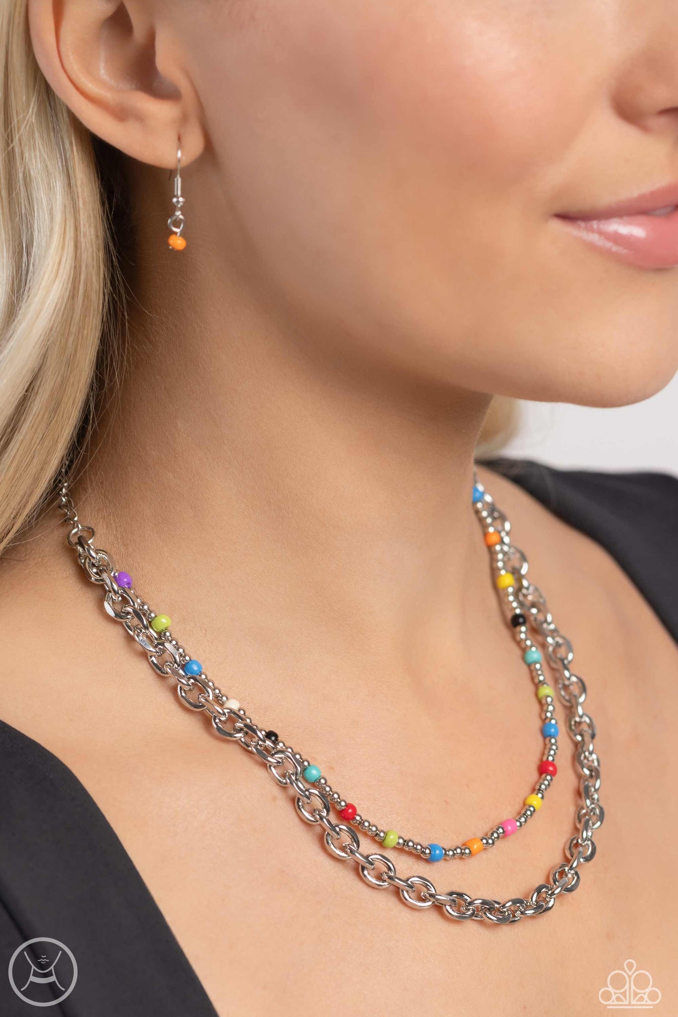 Paparazzi multi clearance colored necklace