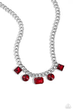 Load image into Gallery viewer, Paparazzi Accessories: Alternating Audacity - Red Necklace