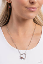 Load image into Gallery viewer, Paparazzi Accessories: FAffectionate Attitude - Multi Heart Necklace