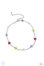 Load image into Gallery viewer, Paparazzi Accessories: FLYING in Wait - Multi Butterfly Choker Necklace