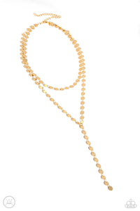 Paparazzi Accessories: Reeling in Radiance - Gold Choker Necklace