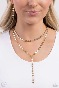 Paparazzi Accessories: Reeling in Radiance - Gold Choker Necklace