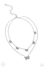 Load image into Gallery viewer, Butterfly Beacon - Silver Choker Necklace