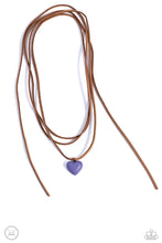 Load image into Gallery viewer, Paparazzi Accessories: Wanderlust Wardrobe - Blue Heart Choker Necklace