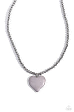 Load image into Gallery viewer, Paparazzi Accessories: Picturesque Pairing - Silver Heart Necklace