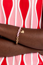 Load image into Gallery viewer, Paparazzi Accessories: Locked and Loved - Pink Bracelet