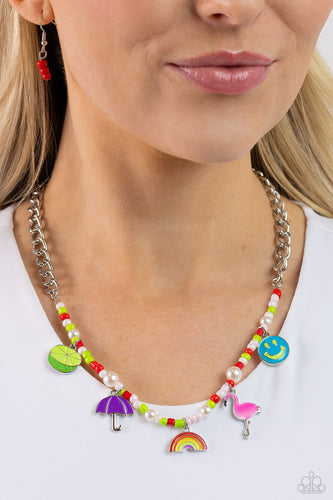 Paparazzi Accessories: Summer Sentiment - Red Necklace