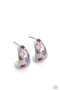 Paparazzi Accessories: SCOUTING Stars - Pink Earrings