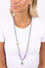 Load image into Gallery viewer, Paparazzi Accessories: Colored Cabana - Multi Oversized Lanyard