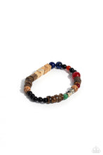 Load image into Gallery viewer, Paparazzi Accessories: I WOOD Be So Lucky - Blue Urban Bracelet
