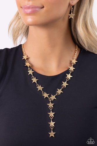 Paparazzi Accessories: Reach for the Stars - Gold Necklace