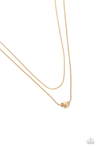 Paparazzi Accessories: Sweetheart Series - Gold Heart Necklace
