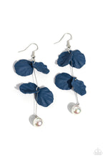 Load image into Gallery viewer, Paparazzi Accessories: Edwardian Era - Blue Acrylic Pearl Earrings