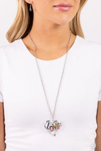 Load image into Gallery viewer, Paparazzi Accessories: Loving Landmark - Multi - Inspirational Heart Necklace
