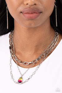 Paparazzi Accessories: Teardrop Tiers - Multi Necklace