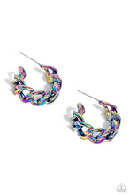 Load image into Gallery viewer, Paparazzi Accessories: Casual Confidence - Multi Oil Spill Earrings