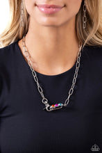 Load image into Gallery viewer, Paparazzi Accessories: Dont Want to Miss a STRING - Silver Necklace