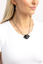 Load image into Gallery viewer, Paparazzi Accessories: Lip Locked - Black Necklace