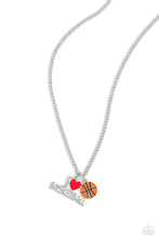 Load image into Gallery viewer, Paparazzi Accessories: Making Buckets - Orange Sports Lover Necklace