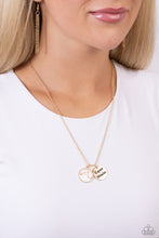 Load image into Gallery viewer, Paparazzi Accessories: Expect Miracles - Gold Inspirational Necklace