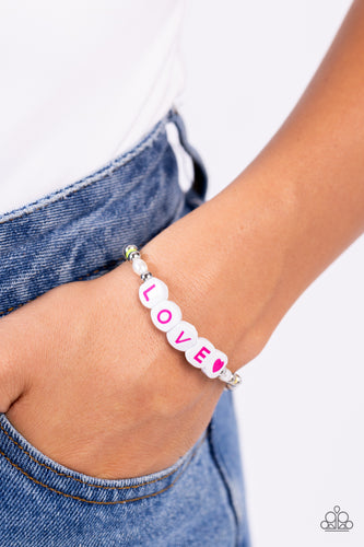 Paparazzi Accessories: Love Language - Multi Bracelet