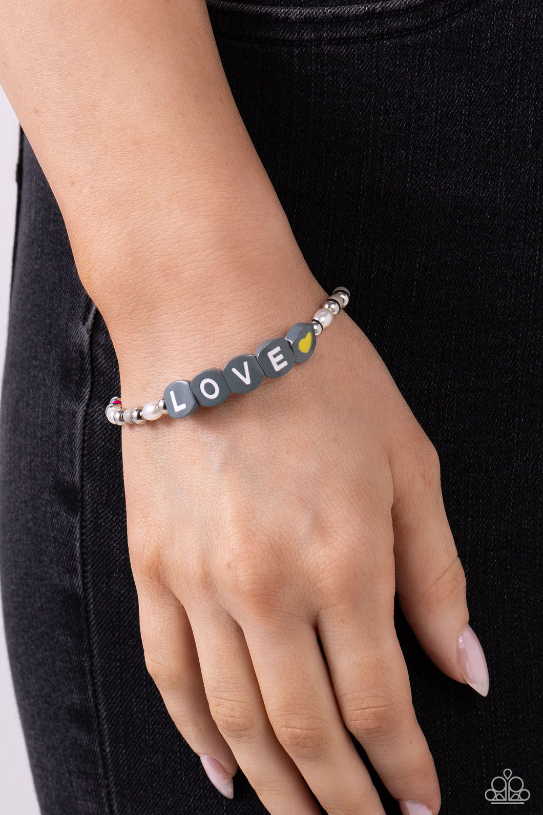 Paparazzi Accessories: Love Language - Silver Bracelet