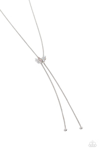 Paparazzi Accessories: Adjustable Alliance Necklace and Adjustable Allure Bracelet - Pink Iridescent SET