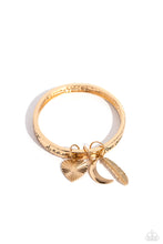 Load image into Gallery viewer, Paparazzi Accessories: Free-Spirited Fantasy - Gold Inspirational Bracelet
