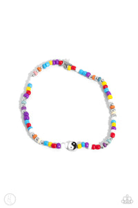 Paparazzi Accessories: Seize the Shapes - Multi Seed Bead Anklet