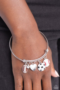 Paparazzi Accessories: Seize the Sports - Multi Sports Lover Bracelet