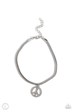 Load image into Gallery viewer, Paparazzi Accessories: Pampered Peacemaker - White Anklet
