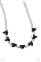 Load image into Gallery viewer, Paparazzi Accessories: BuStrands of Sass - Black Choker Necklace