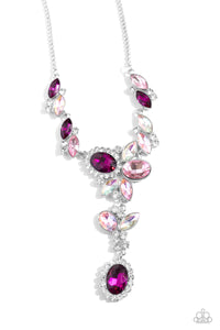 Paparazzi Accessories: Generous Gallery - Pink Iridescent Necklace