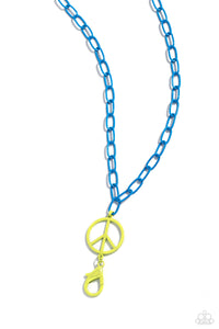 Paparazzi Accessories: Tranquil Unity - Blue Lanyard