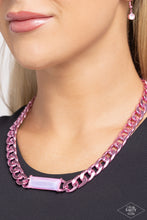 Load image into Gallery viewer, Paparazzi Accessories: Urban Royalty - Pink Necklace - Life Of The Party Exclusive