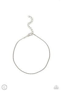 Paparazzi Accessories: High-Tech Texture - Silver Anklet