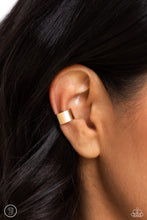 Load image into Gallery viewer, Paparazzi Accessories: Seize the Chicness - Gold Cuff Earrings