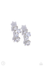 Load image into Gallery viewer, Paparazzi Accessories: Breathtaking Blend - Silver Cuff Earrings