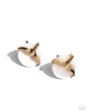 Load image into Gallery viewer, Paparazzi Accessories: Mermaidcore - Gold Post Earrings