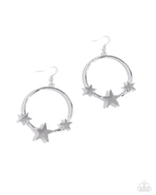 Load image into Gallery viewer, Paparazzi Accessories: Let SPARKLE Ring! - Silver Earrings