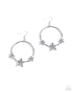 Paparazzi Accessories: Let SPARKLE Ring! - Silver Earrings