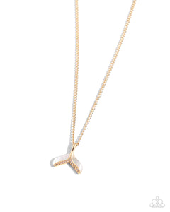 Paparazzi Accessories: Mermaid Masterpiece - Gold Necklace