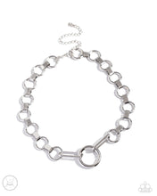 Load image into Gallery viewer, Paparazzi Accessories: Musings Marvel - Silver Choker Necklace