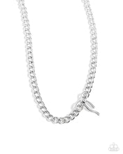 Load image into Gallery viewer, Paparazzi Accessories: Leading Loops - Silver Necklace