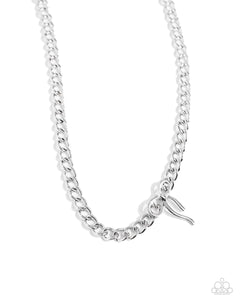 Paparazzi Accessories: Leading Loops - Silver Necklace