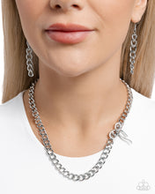 Load image into Gallery viewer, Paparazzi Accessories: Leading Loops - Silver Necklace