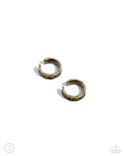 Load image into Gallery viewer, Paparazzi Accessories: CUFF Call - Brass Cuff Earrings